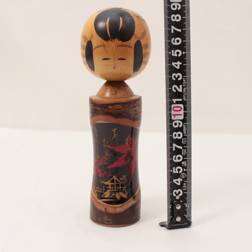 KOKESHI Japanese Traditional Doll Haiku Vintage signed Tatsuro Takahashi - Picture 6 of 9