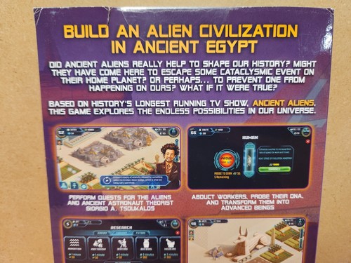 Legacy Games "Ancient Aliens The Game" PC Game DVD ROM + Digital Code History - Picture 4 of 6