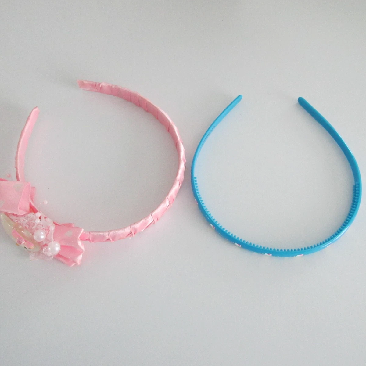 Two Hello Kitty Girls Hairband Headband Pink Sanro Turquiose