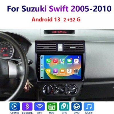 10.1''Android14 Car Stereo GPS Navi for Suzuki Swift 2005-2010 Radio Carplay 32GB