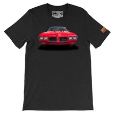 1970 GTO The Legend Classic Vintage Muscle Car Men's T-shirts  Made in USA