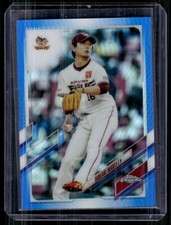 2021 Topps Chrome Blue Hideaki Wakui 042/150 #178 Rakuten Eagles