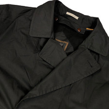 Sanyo Women's Double-breasted Belted Coat Black • Size Medium