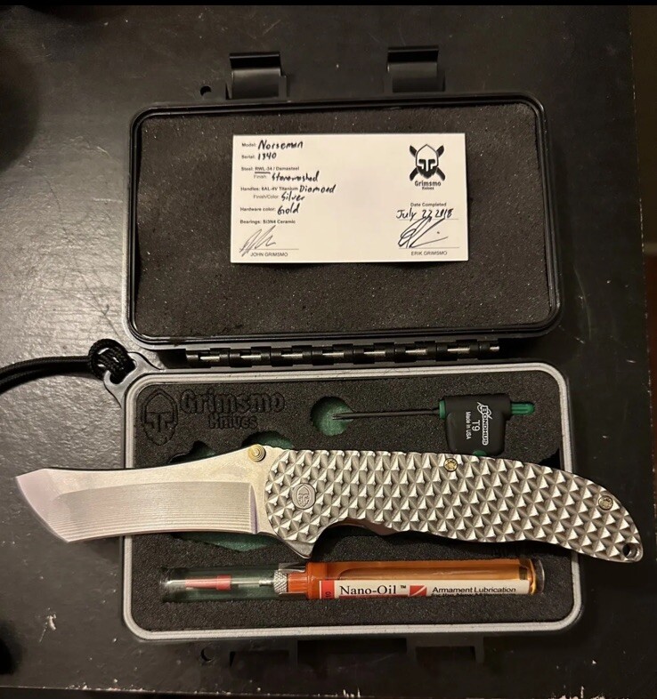 Grimsmo Norseman 1340 Beautiful Knife At A Great Price eBay