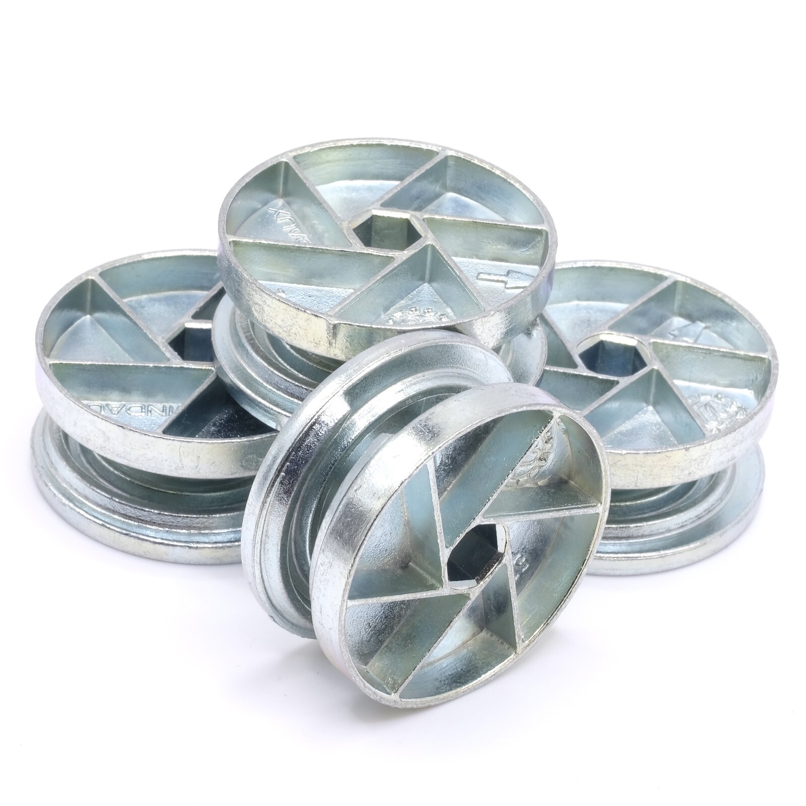 4 x IKEA 114670 Spiral CAM Wheel Locks for MALM, BRIMNES Bed Frames