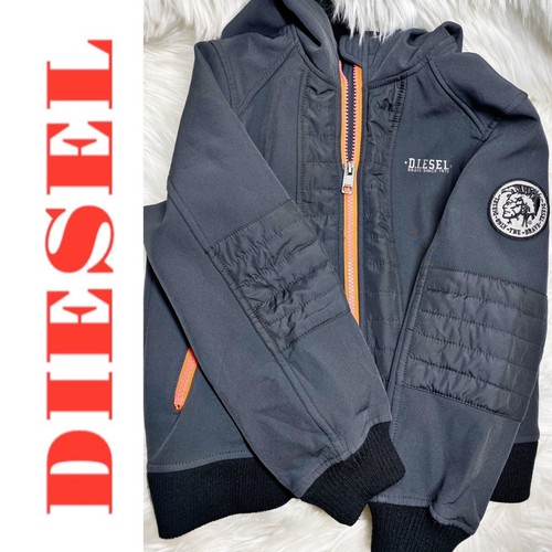 Giacca DIESEL Only The Brave full zip giovane grigia, taglia 5 - Foto 7 di 13