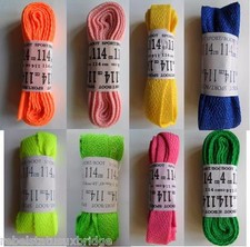 Flat Shoe Laces Bootlaces 114 cm / 45 in Boots Kickers Trainers VANS Shoelaces