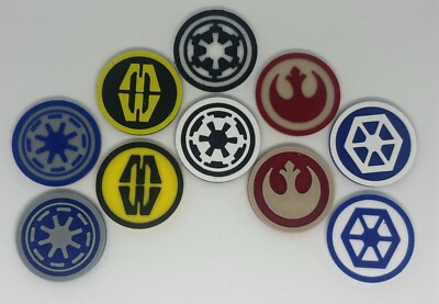 Star Wars Legion Orden Token 18er Set, 3D gedruckt, Sonderanfertigung, Brüche.