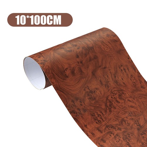 DIY Matte Glossy Wood Grain Textured Vinyl Wrap Car Home Interior Decor Sticker - Picture 14 of 14
