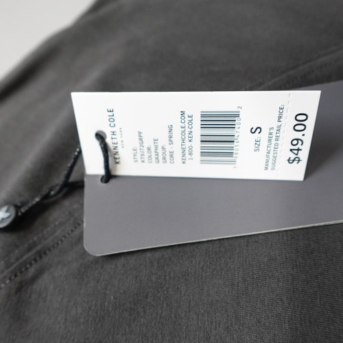 Kenneth Cole Men's Active Tech Shirt S/S Stretch Breathable Soft Cotton UPF 50+ - Picture 48 of 60