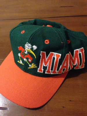 miami hurricanes football hats