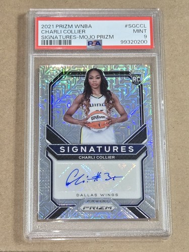 2021 Prizm WNBA Charli Collier Autograph Auto RC MOJO #/25 PSA 9 Mint 🔥 
