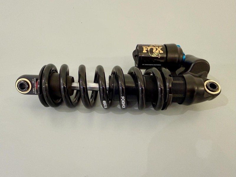 Fox DHX2 Factory 2Pos-Adjust Coil MTB Rear Shock 215x63mm 8.5x2.5 450lb Spring