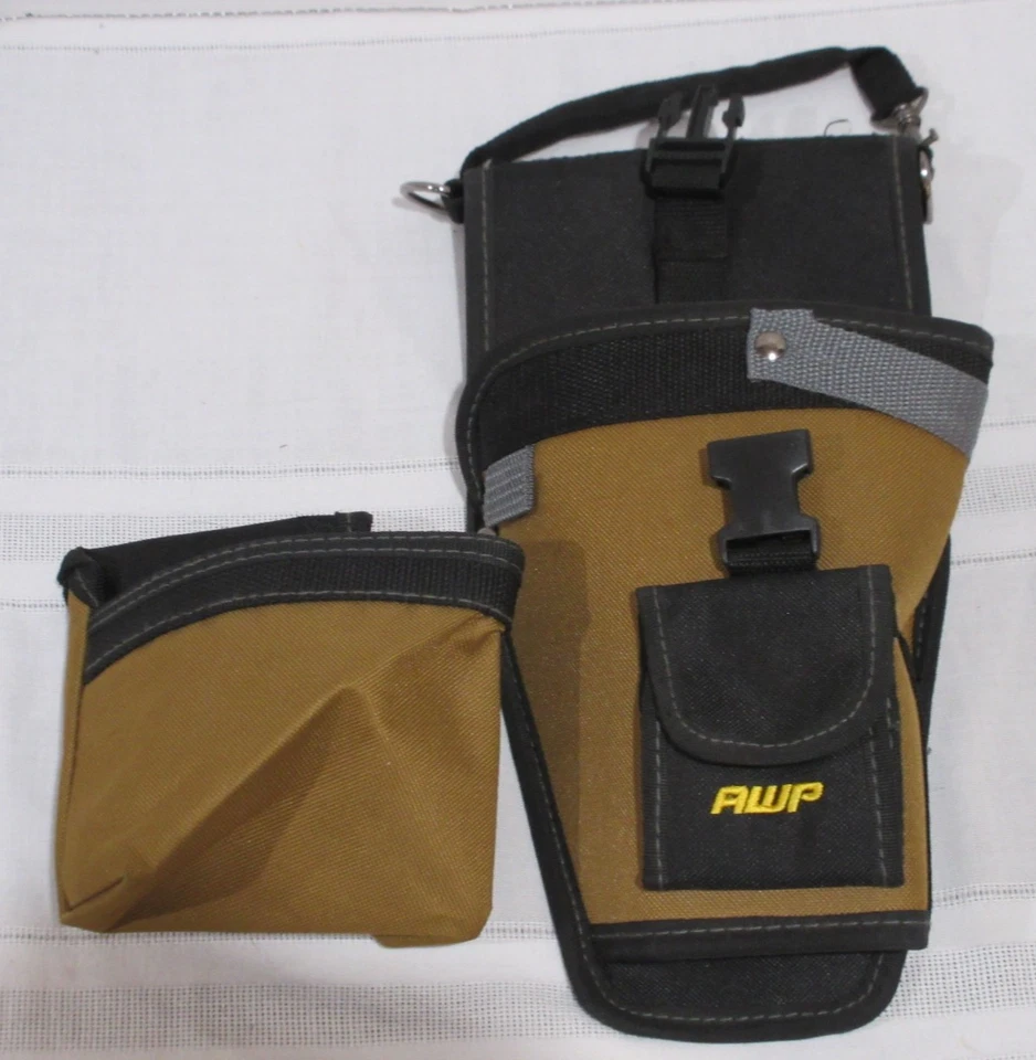 AWP Drill Holder Tool Belt Holster With Bonus Clip On Pouch - Image 2 of 4