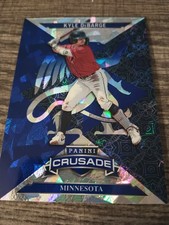 2025 Panini Crusade💠Blue Cracked Ice💠#5 Kyle DeBarge (RC) Minnesota Twins