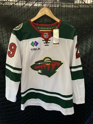 Authentic Minnesota Wild Adidas Marc-André Fleury Jersey Fight