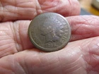 1866 Indian Head Cent~ Circulated~ Semi-Key Date~ "Bargain Priced"