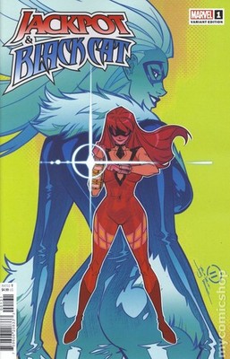 Jackpot and Black Cat 1C NM 2024 Stock Image
