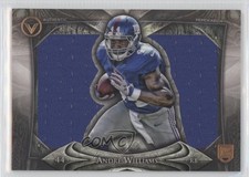 2014 Topps Valor Jumbo Relics Andre Williams #VJR-AW 0o9