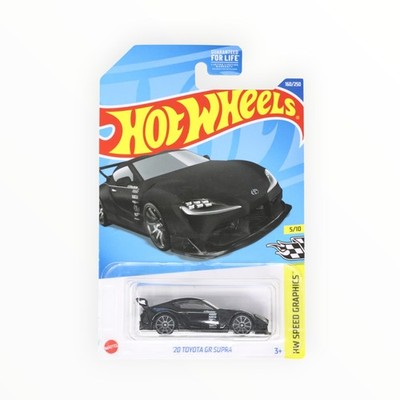 Hot Wheels '20 Toyota GR Supra 178/250 - Black - 2021 Mainline A