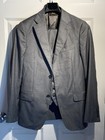 J Hilburn 3-Piece Suit Vitale Barberis Canonico Fabric Portugal 37L Immaculate — photo 1