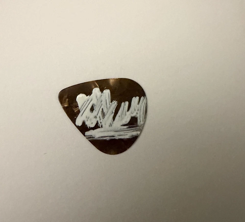 Taylor Momsen - The Pretty Reckless Autographed Signed Guitar Pick - Image 1 of 1
