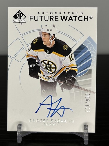 Anders Bjork 2017-18 SP Authentic Future Watch Auto 633/999