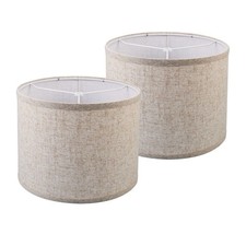 lampshades Set of 2, Drum Lamp Shades Set of 2, Lamp Shades for Table Lamps E...