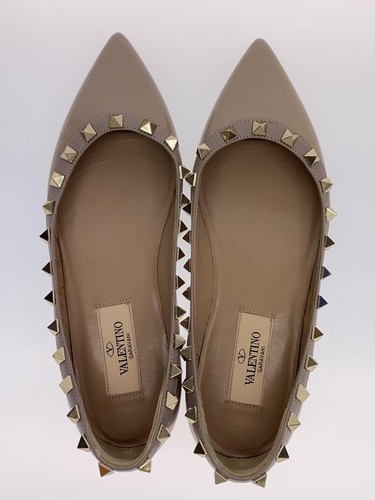 Valentino Pumps/34/Crm/Rock Nieten Emaille Ballerina/Flat Pumps - Bild 3 von 5