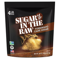 Sugar in The Raw Turbinado Cane Sugar for Baking, Coffee, and Cooking, 64 oz, Ba