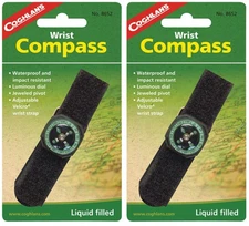 Coghlan's Liquid Filled Wrist Compass (2-Pack)