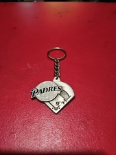 Vintage 1994 San Diego Padres Fine Pewter Keychain MLB Made in USA Baseball