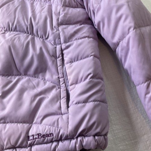 L.L.Bean Women's Purple Reversible Goose Down Puffer Zip-up Jacket - size Small - Picture 13 of 13