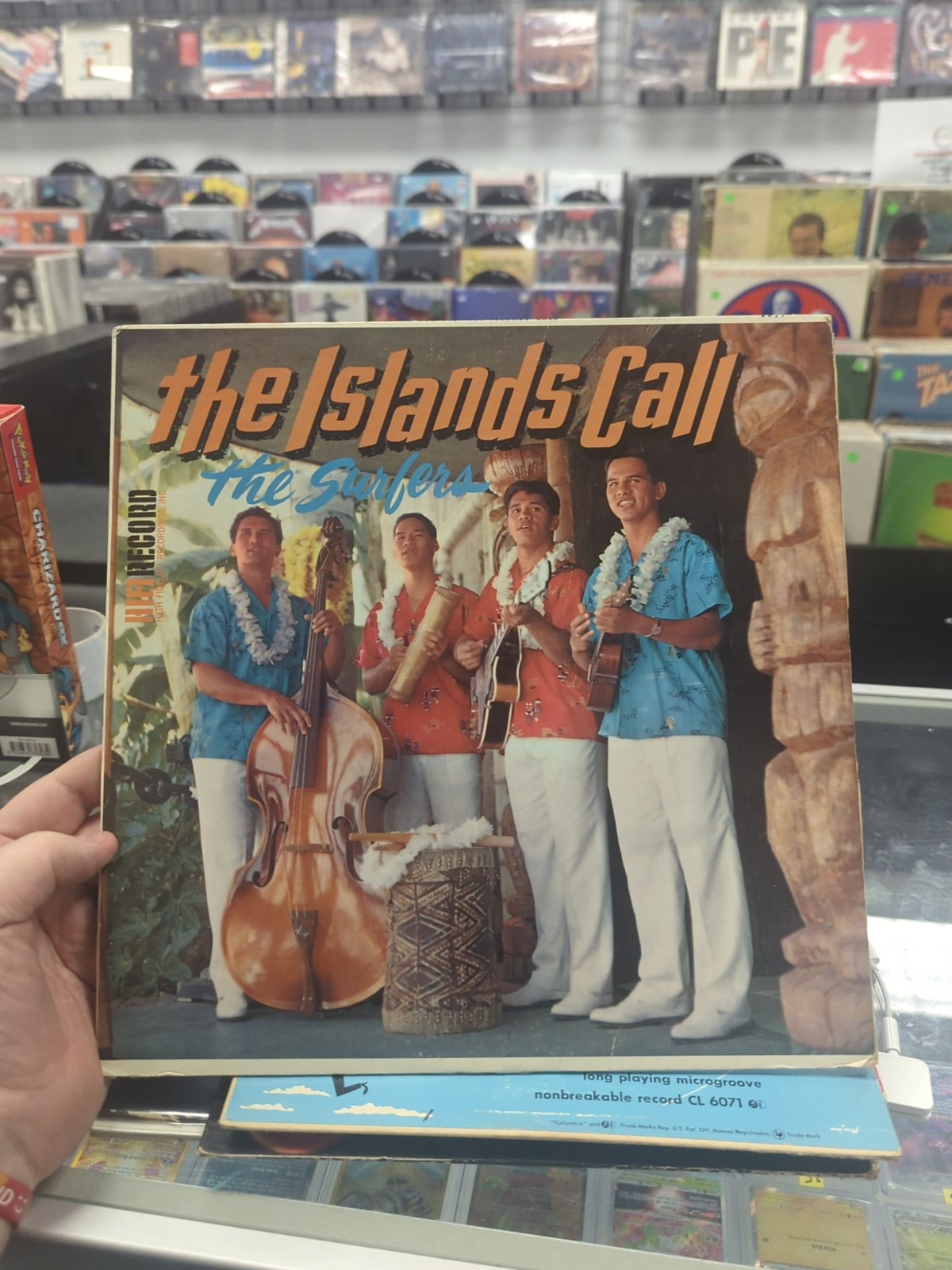 THE SURFERS - The Islands Call LP Vinyl VG+/VG+