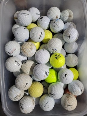 Rare for some balls - 90 Hit-Away / Shag Golf Balls [ Assorted Brands ]