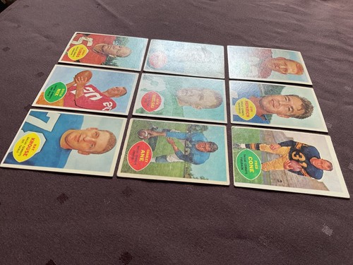 1960 TOPPS FOOTBALL DALLAS COWBOYS TEAM SET WITH (9) CARDS TOTAL - Picture 2 of 12
