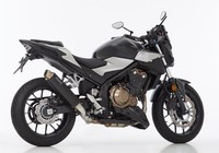 Shark SRC 4 Auspuff Schwarz Passend FüR Honda CBR500R 2016-2016