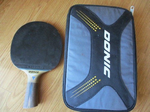 Donic Appelgren Dotec Right-Handed Paddle With Bag Read Description