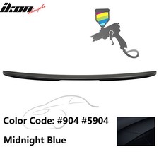 Fits 03-11 Benz R230 SL-Class AMG Style Trunk Spoiler Lip Painted #904 5904 Blue