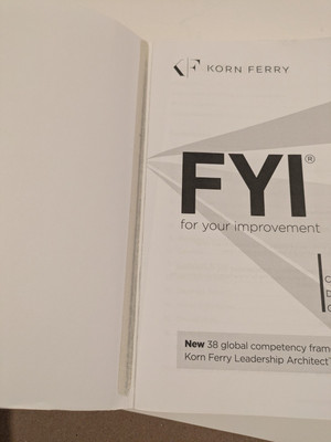 FYI: For Your Improvement - Competencies Development Guide - Korn