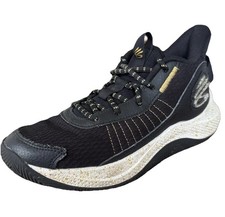 Under Armour Stephen Curry 3Z7 Basketball Size 6Y EU 38.5 Black Gold Sneakers