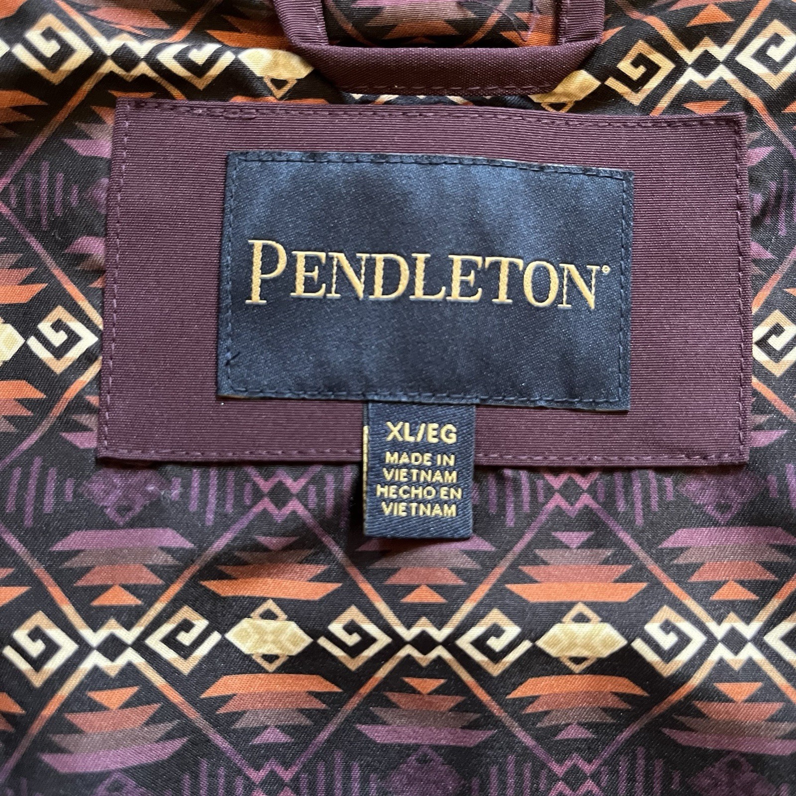 Pendleton Softshell Rain Jacket Women’s XL Purple… - image 5