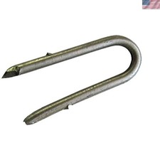 Durable 2" 9 Gauge Galvanized Staples - 50 Pack for All Your Fastening Needs
