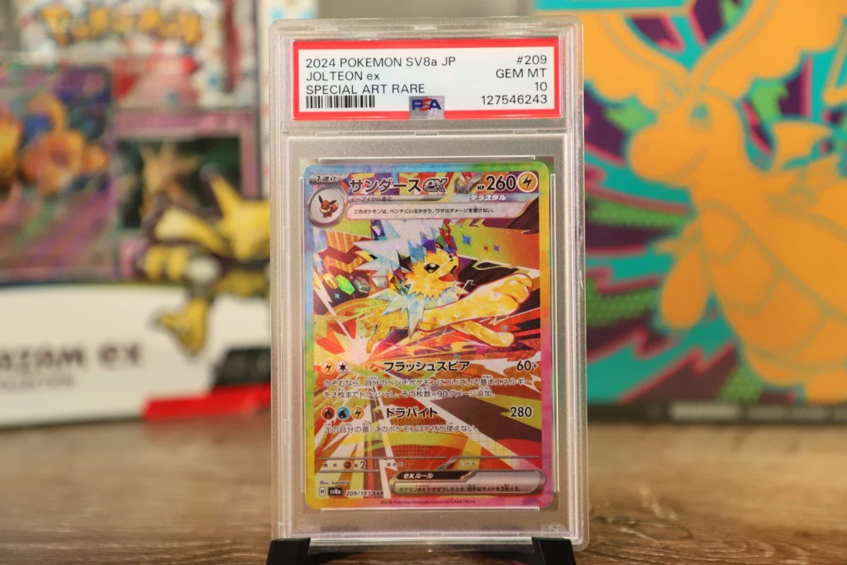 Pokémon TCG Grade 10 Jolteon Individual Collectible Card Game