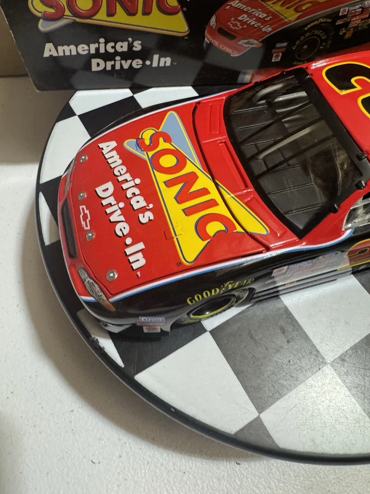 Kevin Harvick #29 Sonic 2002 1/24 Nascar Diecast - Image 3 of 4