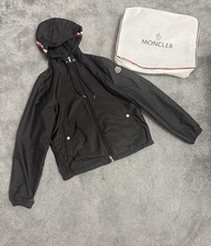 Pre - Loved Moncler Grimpeurs Giubboto Black Size 1 Windbreaker