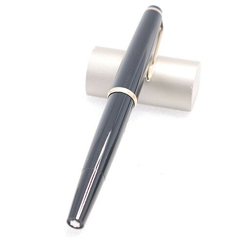 Montblanc 32 Black Suctionfountain Pen Nib 585 14K Wing Nib/Screw Cap - 第 2/6 張圖片