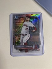 2025 Bowman Draft Chrome Tyler Bremner 1st Bowman Mojo Refractor Angels #BDC-37