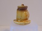 Vintage Japan San Diego Zoo Souvenir Stoneware Toothpick Holder — photo 2