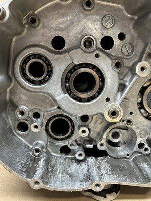 03-08 Suzuki LTZ400 Left Right Engine Cases Crankcase Crank Case